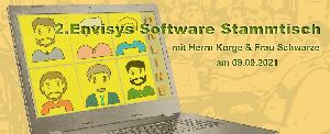 2.Envisys Software Stammtisch mit Herrn Korge & Frau Schwarze am 09.09.2021