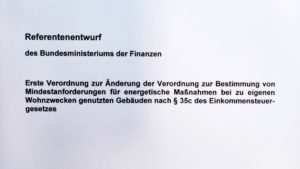 Sanierungsförderung droht zum Laientheater zu verkommen