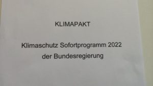 Klimaschutz-Sofortprogramm: Schärfere Vorgaben und höhere Förderung