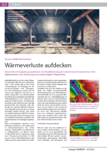EnergieKompakt 03-2022 erscheint in Kürze – Beitrag vorab: Wärmeverluste aufdecken